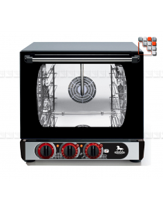 GN2/3 Steam Oven 4 Levels + Grill M04X-XTMG043 A la Plancha® Wok Fryer Steam Oven