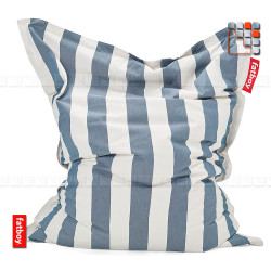 Pouf the Original Outdoor Fatboy® stripe blue FATBOY THE ORIGINAL® Furniture for Outdoor Living Room