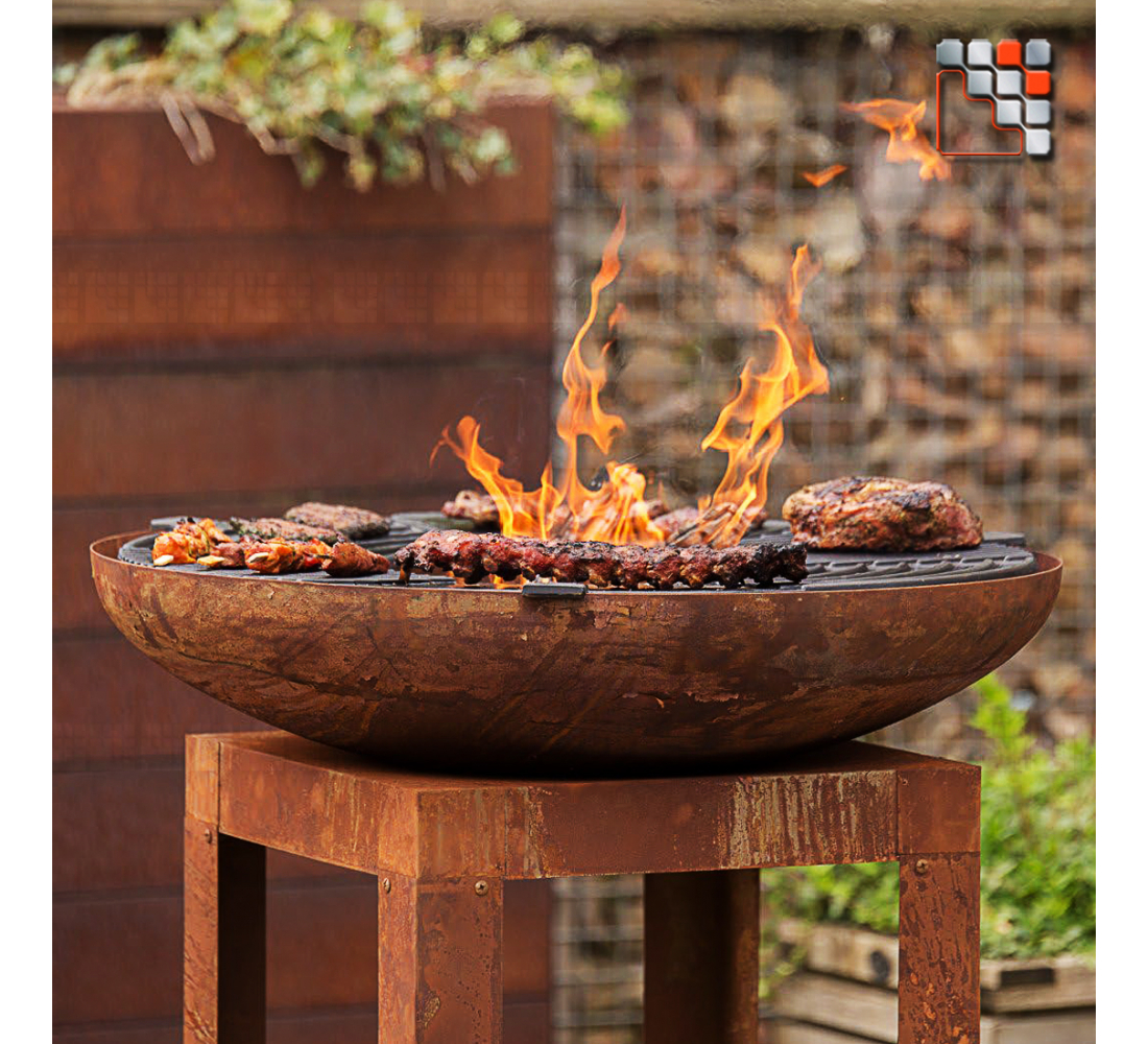 Sturdy, Smokeless brasero plancha for Outdoor Party 