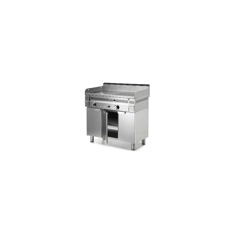 Lowered stainless steel cabinet MFTP-90 MAINHO M36-MFTP90 MAINHO SAV - Accessoires Fry-Top Fullcrom 50 EUROCROM EUROSNACK