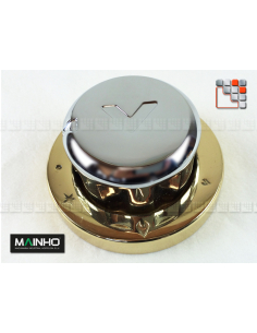 Chrome Brass Control Knob MAINHO M36-0122 MAINHO SAV - Accessoires Spare parts MAINHO