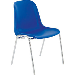Elena Chair Case Epoxy Black Stackable - Communities Furniture