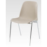 Elena Chair Case Epoxy Black Stackable - Communities Furniture