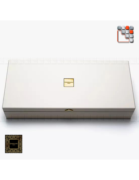 Magnificent box of sober elegance, brings together a selection of 10 creations representative of DAMMANN Frères know-how