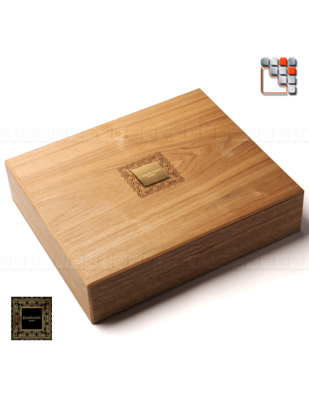“Infusion” box Light wooden box of 48 DAMMANN sachets
