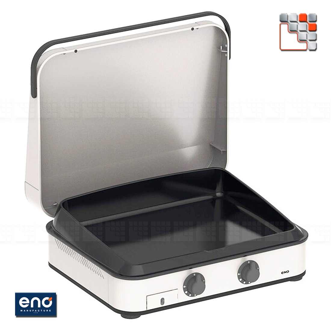 ENOSIGN 65 Stainless steel gas plancha ENO