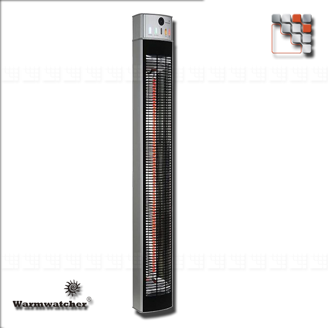 Vermount Warmwatcher vertical indoor outdoor infrared heater