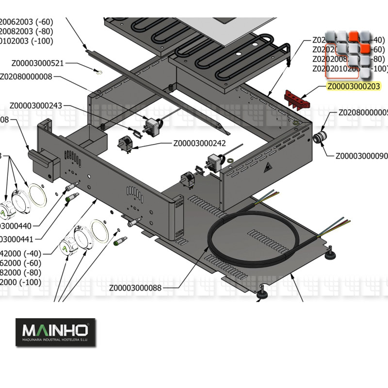 Bloque de terminales eléctricos 30A 230V Mainho