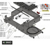 Bloque de terminales eléctricos 30A 230V Mainho