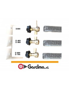 Gas Burner Tap Kit Garcima G46-X02 GARCIMA La Ideal - Accessoires Paella Garcima