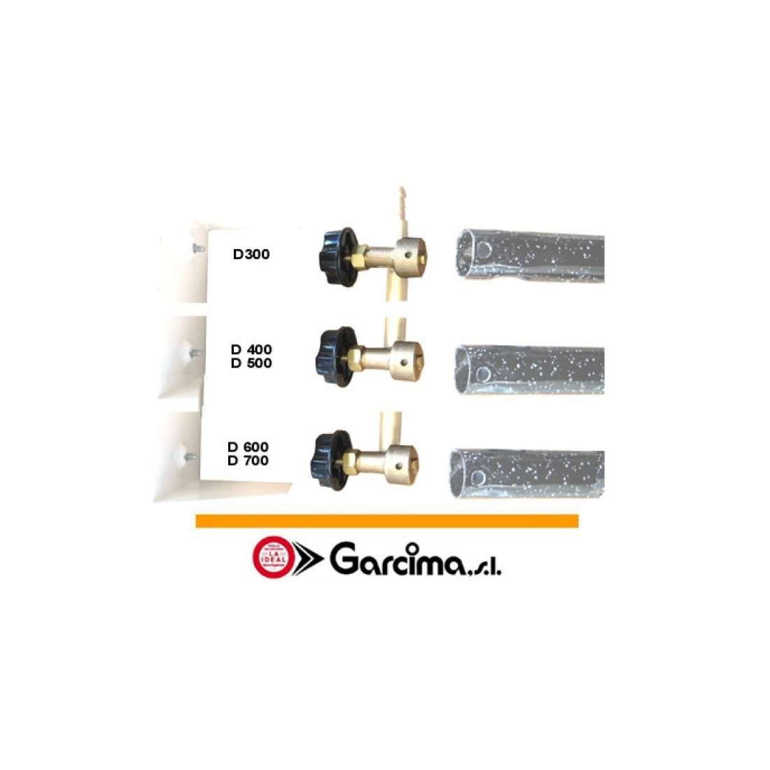 Gas Burner Tap Kit Garcima G46-X02 GARCIMA La Ideal - Accessoires Paella Garcima