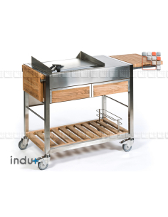 TomBoy Duo Unico Teak I24-130030006 INDU+ nv/sa Summer kitchen INDU+