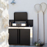 Plancha eléctrica ENO de acero inoxidable ENOSIGN 65 - Planchas ENO y carros de madera de acero inoxidable -...