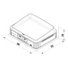 Plancha eléctrica ENO de acero inoxidable ENOSIGN 65 - Planchas ENO y carros de madera de acero inoxidable -...