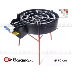 Trepies multifuncionales 50 Garcima G05-41049 Gaz Burners Paella Garcima