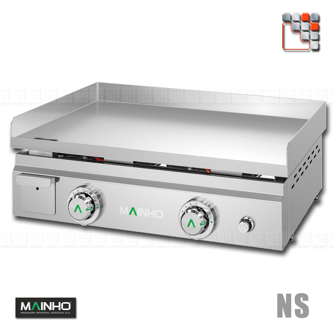 Plancha MAX NS-60N Novo-Snack Gaz MAINHO