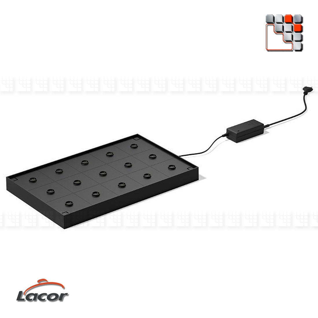 Charger 15 Lamp Lamp Black Moon Lacor L10-69609 - Lighting of Terraces & Jard ...