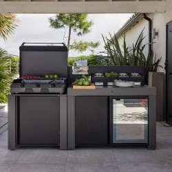FELIX ENO Kitchen Corner Unit - ENO Griddles and Stainless Steel Wood Trolleys...