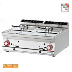 Freidora FQ-6G 10+10L FR-65 LOTUS - Freidora Wok Horno Vapor - LOTU...